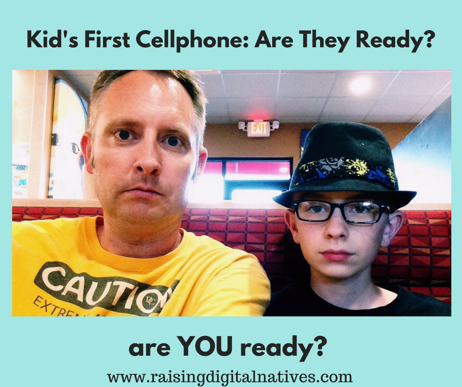 child's first cellphone, ready for a cellphone, smartphone, texting, parenting, middle school